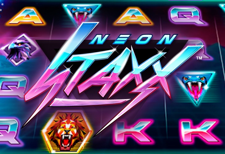 Neon Staxx - NetEnt slot at Mostbet Kasyno Polska Casino